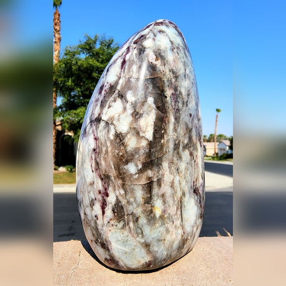 MASSIVE Rubellite (Red Tourmaline) Free-Form - Picture 5 of 15